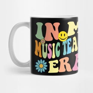 In My music teacher Era Groovy Back TO School Retro Mug